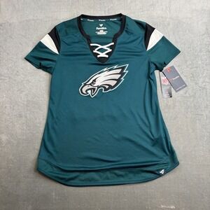 Fanatics Philadelphia Eagles Carson Wentz 11 Jersey Green Women's Medium NWT‎